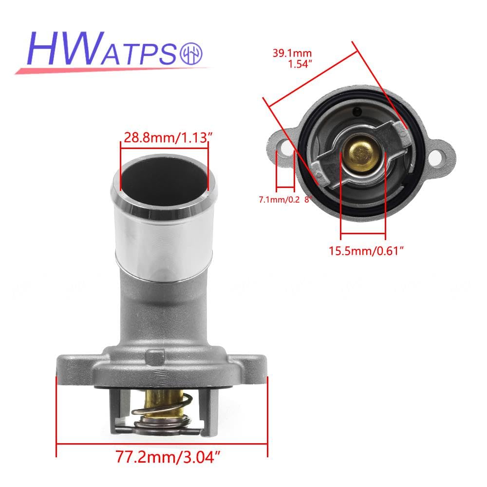 Amazon.com: HWATPS 96940086 Engine Cooling Thermostat Housing