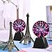 Gresus Novelty Toy 6 Inch Magic Plasma Ball - Touch & Sound Sensitive Interactive USB Powered Plasma Nebula Sphere Globe, Science Educational Gift for Decorations/Parties/Bedroom