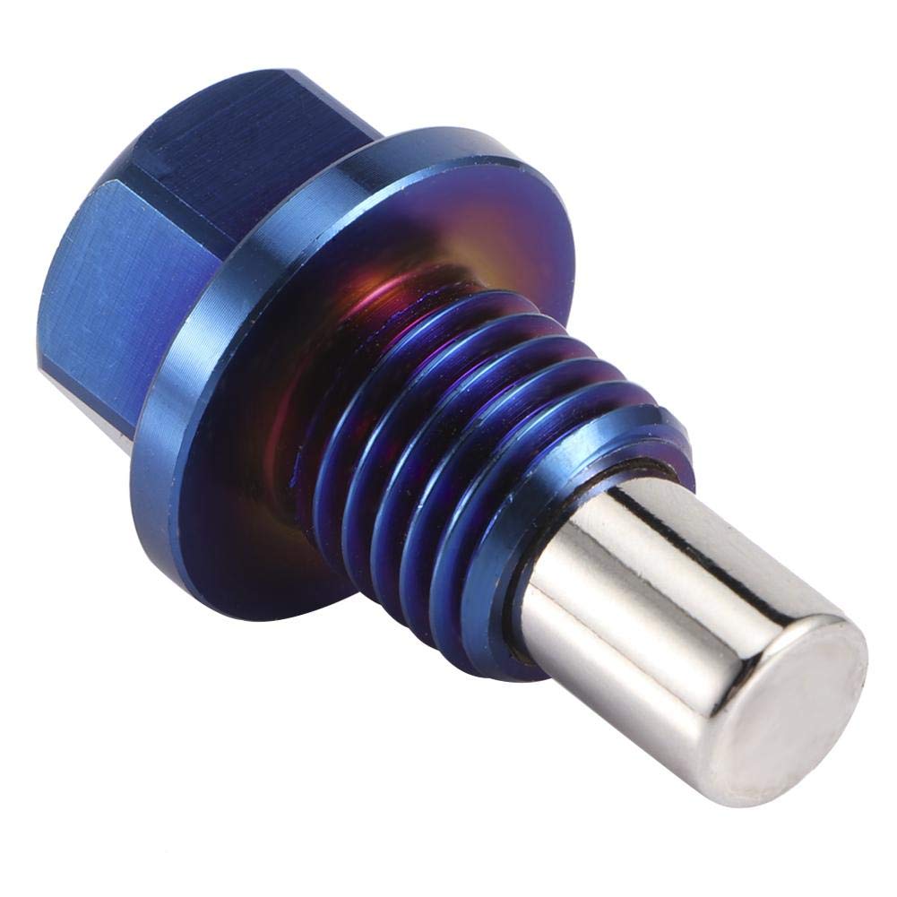 Bouchon De Vidange Magnétique – Pour Huile Moteur – Aimant Néodyme – Compatible Plupart Voitures (filetage 14x1.5)