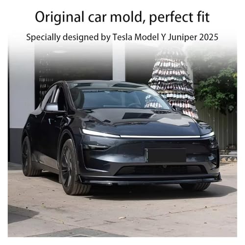 Kit de pala delantera para Tesla Model Y Juniper 2025 que protege de roces 5