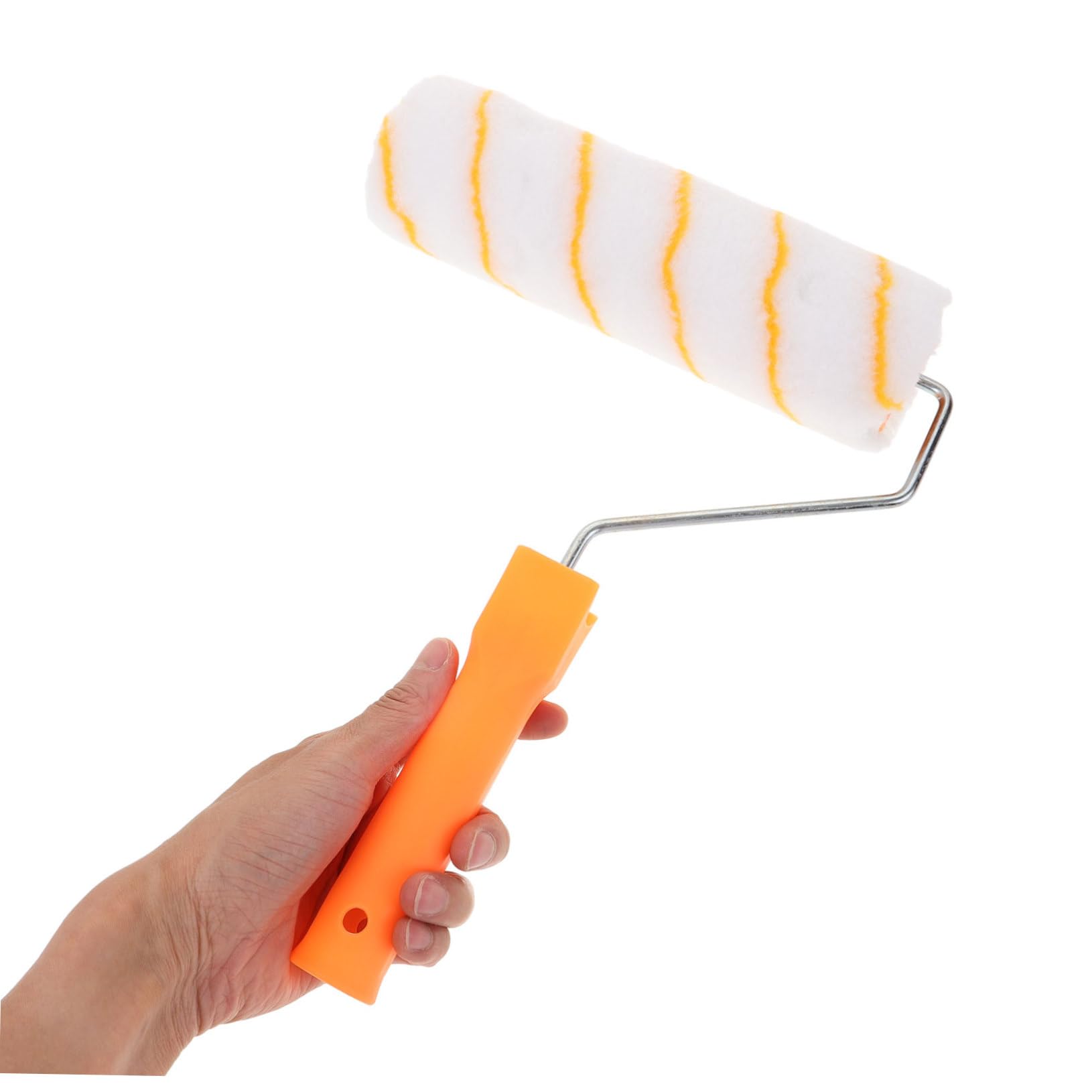 SHINEOFI Rullo Pratico con Telescopica e Pittura in Acciaio Inox Asta per Plastico, di Pareti e Casa