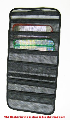 KUFA Sports Organizador Ventilado para Flasher de Pesca (Porta hasta 6 piezas de Flasher 11") (6 bolsillos de 13"x4") miniatura 2