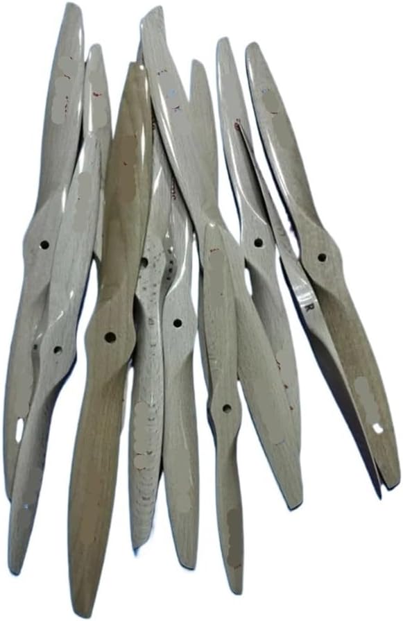 1 Pcs Beech 16/17/18/19 Inch Forward(CCW) and Reverse(CW) Propellers for Oil-Powered Model Aircraft Fixed Wing(1pcs 18x12 CCW)