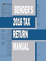 Bender's Tax Return Manual 1632841657 Book Cover