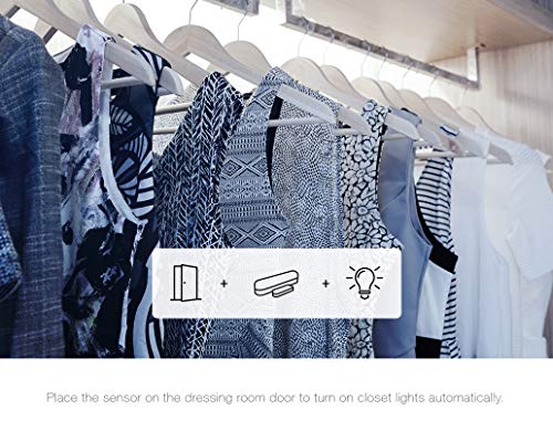 FIBARO Door Windows Sensor 2 / Z-Wave Plus Türfenster und Temperatursensor, White, FGDW-002-1