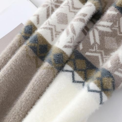 Mens Grandpa Knit Sweater Oversized Vintage Knitted Sweaters Striped Winter Spring Pullover Casual Jumper Tops3