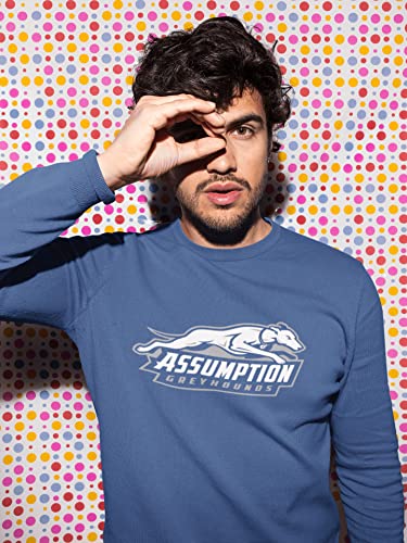 Assumption University Greyhounds Logo Unisex Crewneck Sweatshirt - Assumption Greyhounds Apparel2