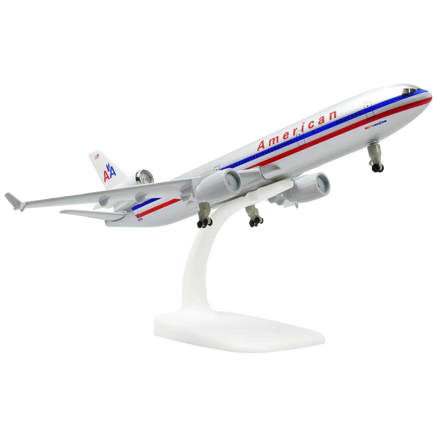 Airmodels American Airlines For Mcdonnell Douglas Md-11 Diecast Aircraft Model 1/300 Scale Plane Toy Collectable Gift