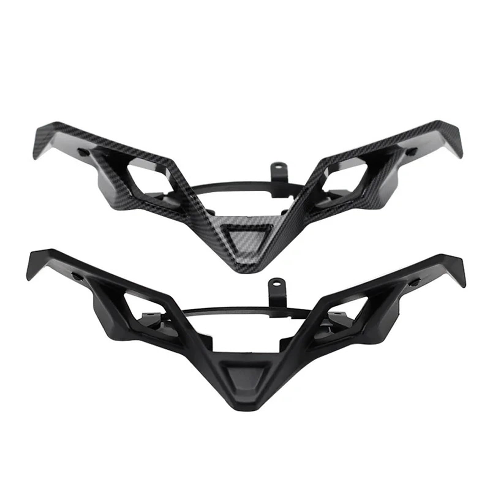 Front Bumper Splitter dachowy Pasuje do Kawasaki Z900 Z 900 2020-2024 Carbon Naked Front Spoiler Winglet Aerodynamiczny zestaw skrzydeł