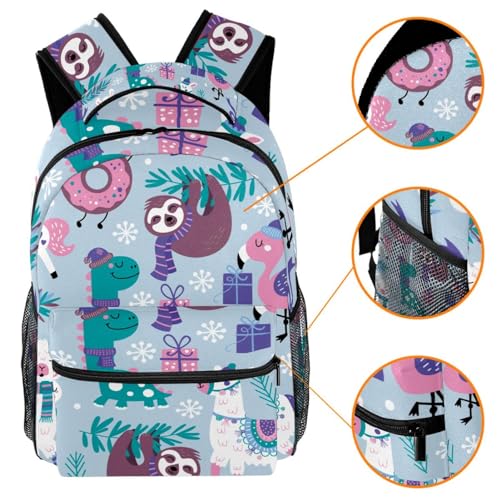 Sac à dos ordinateur portable avec grand compartiment voyage 40cm - 3
