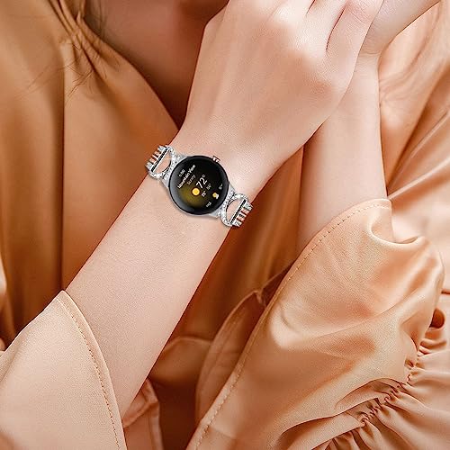 FitTurn Correa Metal para Google Pixel Watch 41mm miniatura 6