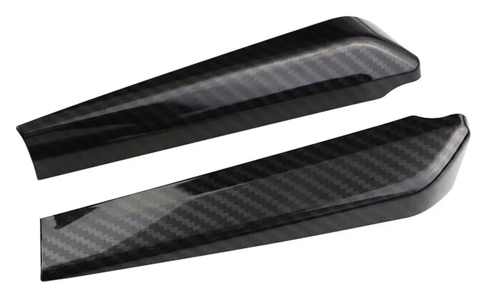 Decoration Interior Trim for Toyota C-HR CHR 2016-2023 ABS Front A Pillar Triangle Cover Trim Sticker(Black)
