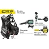 CRESSI Scuba Diving Package for Passionate Divers - All Equipment Needed for Start - Start-er Pro Pack: Made in Italy, Quality Since 1946