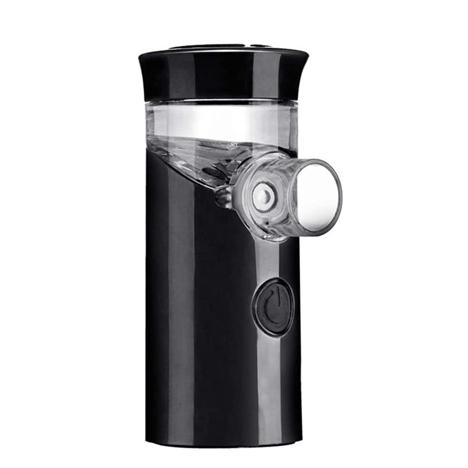 Rails Macchina per umidificatore di umidificatore Automatico del Vapore Ricaricabile Portatile Mini inalatori Ricaricabile per Adulti e Bambini di Viaggio e Uso Domestico (Nero)