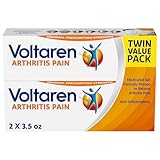 Voltaren Arthritis Pain Gel for Powerful Topical Arthritis Pain Relief with Diclofenac - NEW Easy Open Cap - 100 g x 2