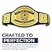 HANDSY Customized Golf Championship Belt - Ultimate Golf Trophies and Awards - Perfect for Golf Champions and Tournament Prizes (2mm Brass)