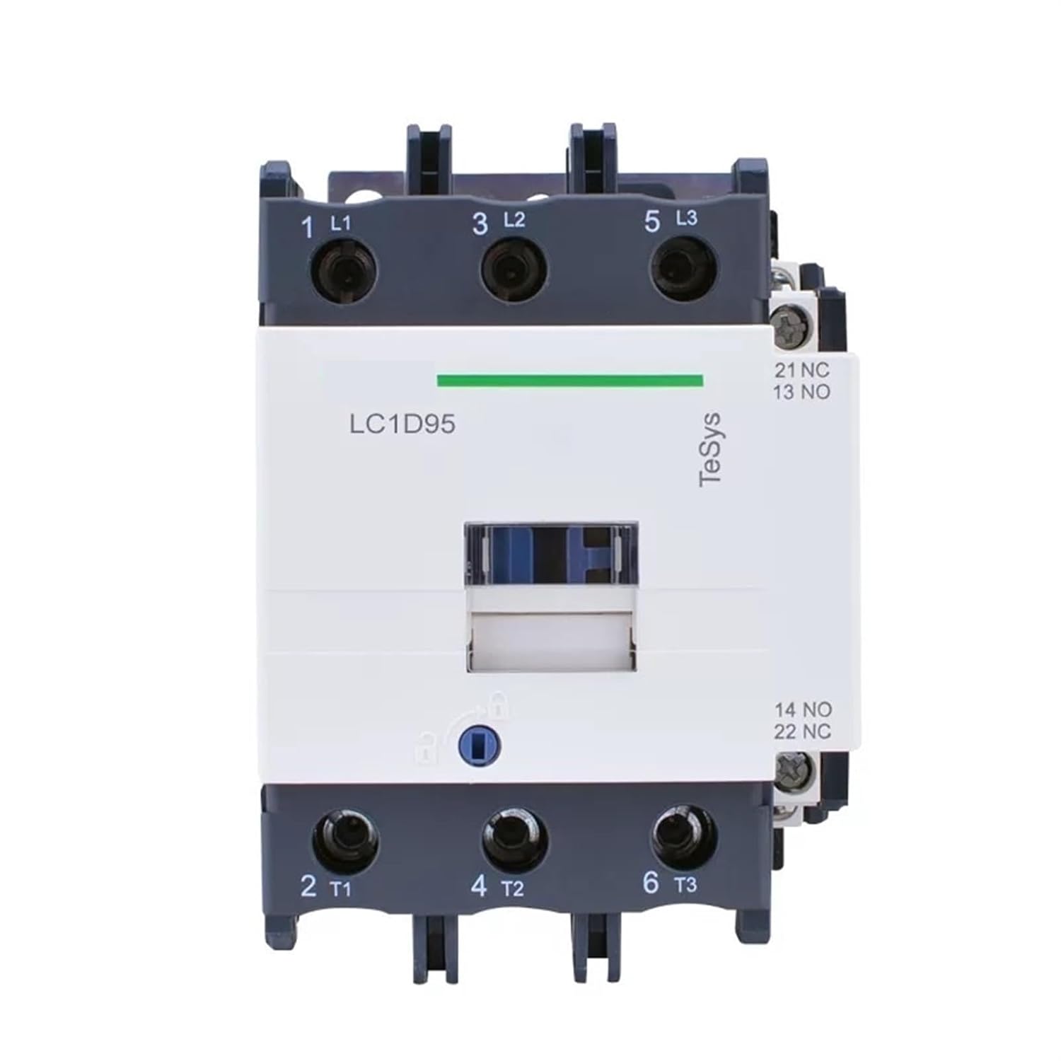 ElectricD 3-ploe Contactors-Motor Control Category AC-3 LC1D95*7C AC24V-380V 95A 50/60HZ 1Pcs(LC1D95B7C 24V)