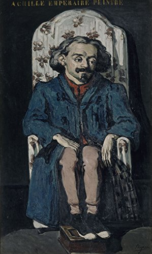 Paul Cézanne Achille Emperaire impression semi-gloss de qualité musée - 2