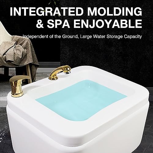 Pedicure Spa Bathtub Foot Massager con Calor y Masaje miniatura 3