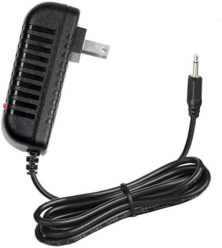 Adaptador de corriente alterna de 6 V para máquina de coser de mano rápida de puntada cantante, 5 pies, con indicador LED