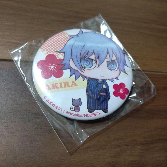 咎狗の血 ニトロプラス キラル ニトキラ 缶バッジ シキ アキラ キラル
