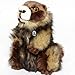 Murmeltier Kuscheltier Munggen sitzend 23 cm Plüschtier MANKEI - Kuscheltiere*biz