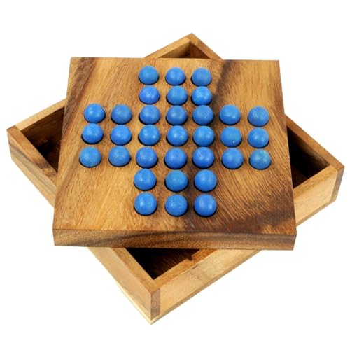 2 GIOCHI, 2 OBIETTIVI: mangiare tutte le pedine per rimanere con 1 sola ovunque sul campo di gioco o esattamente al centro