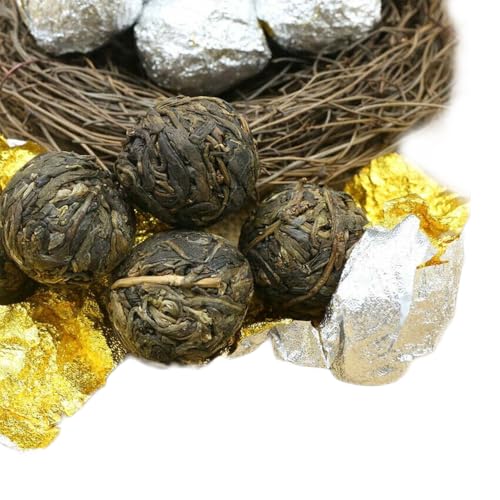 Perla di drago fatta a mano Yiwu Materiali dell'albero vecchio Puerh crudo Tuocha Shen Puer (100g)