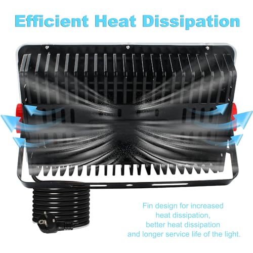 Miniatura 5 de Indmird Focos Led Exterior 200w, 20000lm Blanco Frío 6500k Proyector Led Exteriors Ip66 Impermeable Foco Proyectors Led, Luces Led Exterior Para Casa, Garaje, Patio, Camino, Jardín, Terrazas