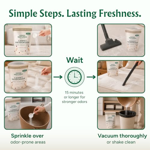 Image of Good Natured Brand Carpet Deodorizer & Air Freshener Powder, 31oz