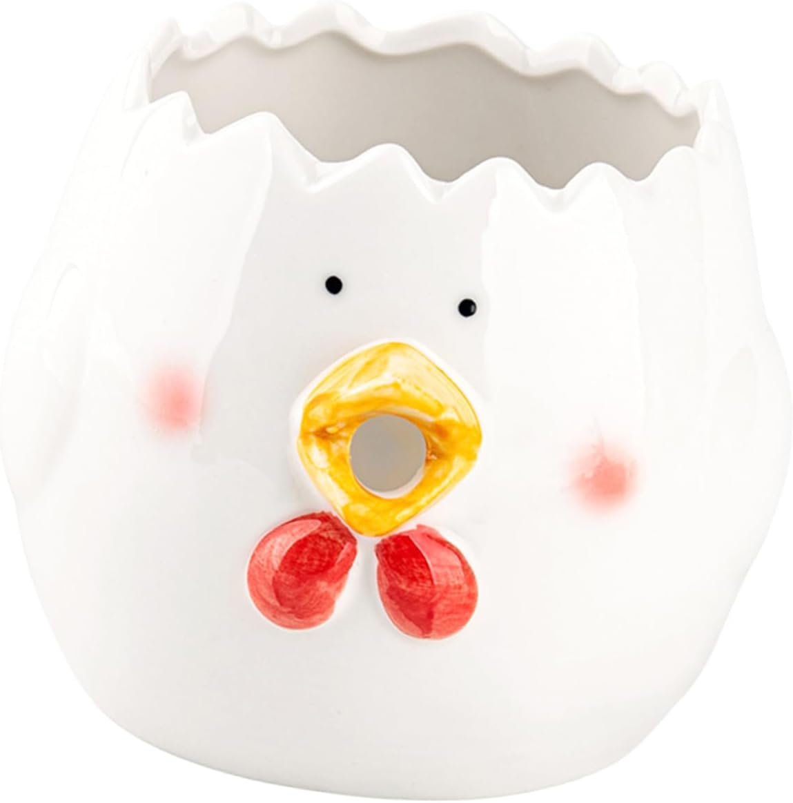 OUNONA Cute Ceramic Egg Separator Yolk and White Separator for Kitchen Baking Kitchen Supplies for Cooking and Baking Enthusiasts Home Gadget