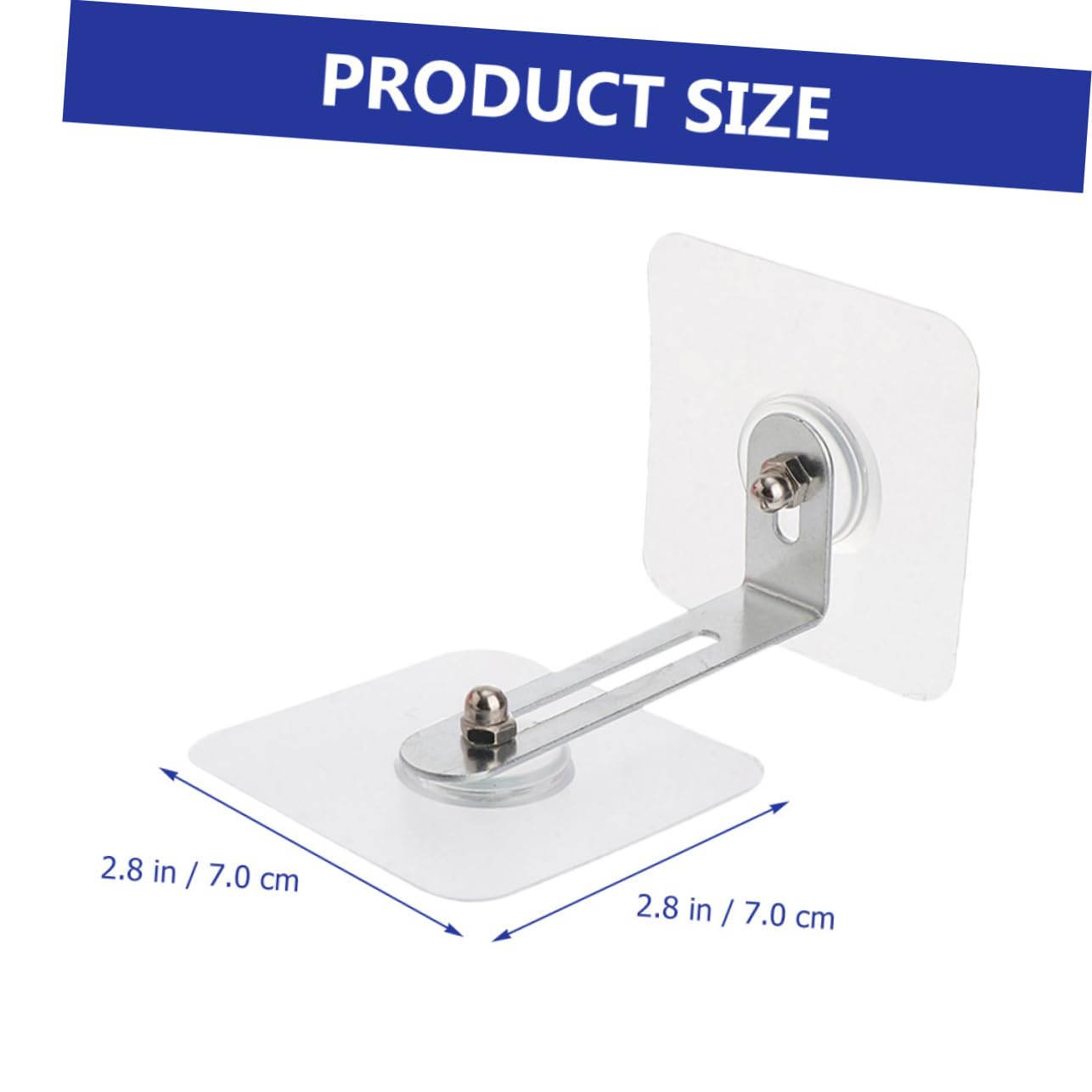 DOITOOL 8pcs Anti Tip Furniture Anchors No Drill Wall Mounts for Safety Furniture Anti Tip Kit