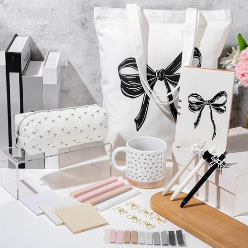 Reallnaive 25 Pcs Coquette Black Bow Gift Set for Women Girl - Image 4