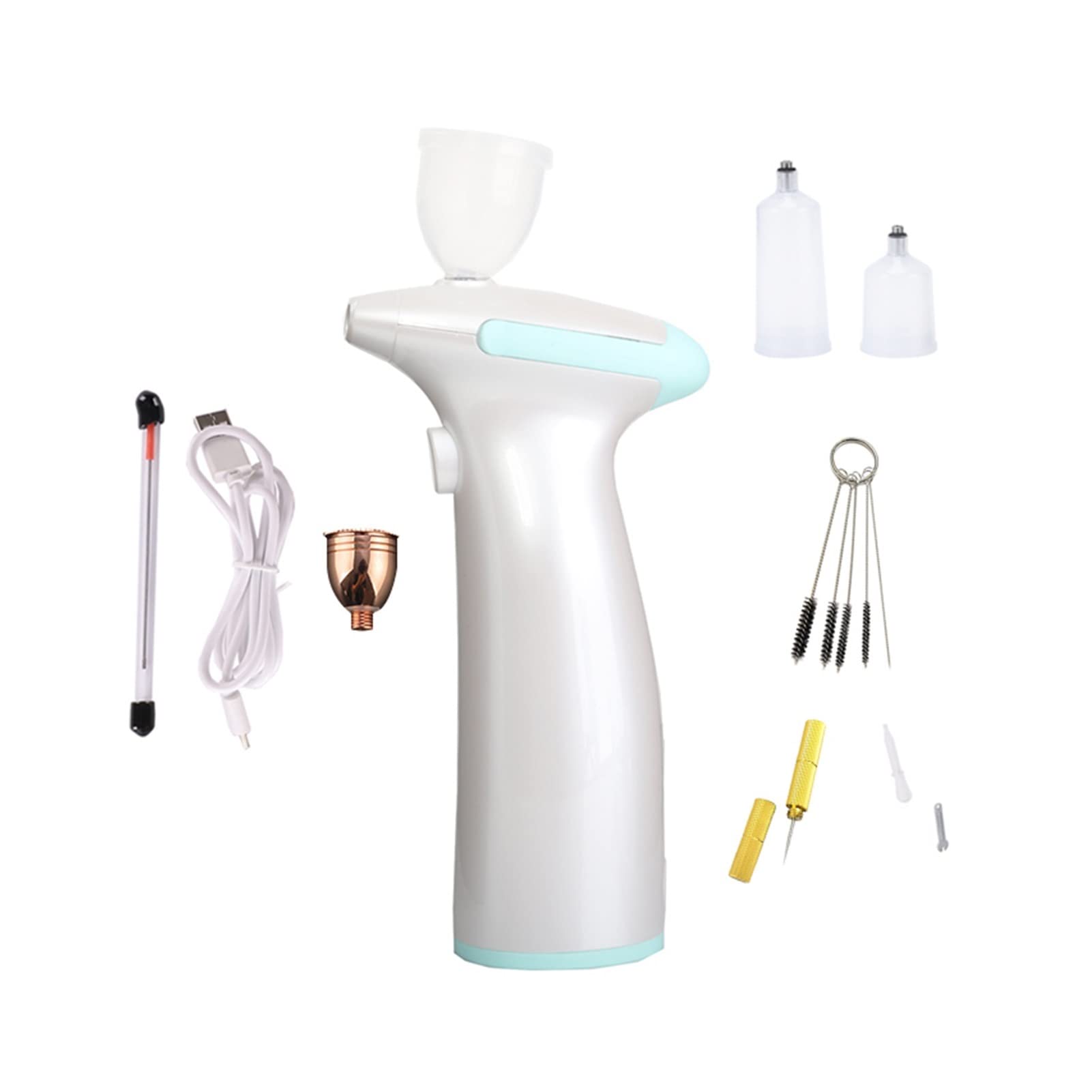 Pistola Aerografo Basic Con Compressore - Per Nail Art, Trucco E Body Painting - Foto 4