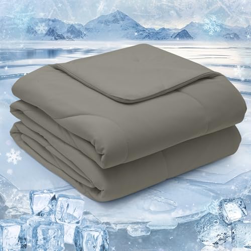PHF Soft Cooling Blanket Queen Size for Hot Sleepers and