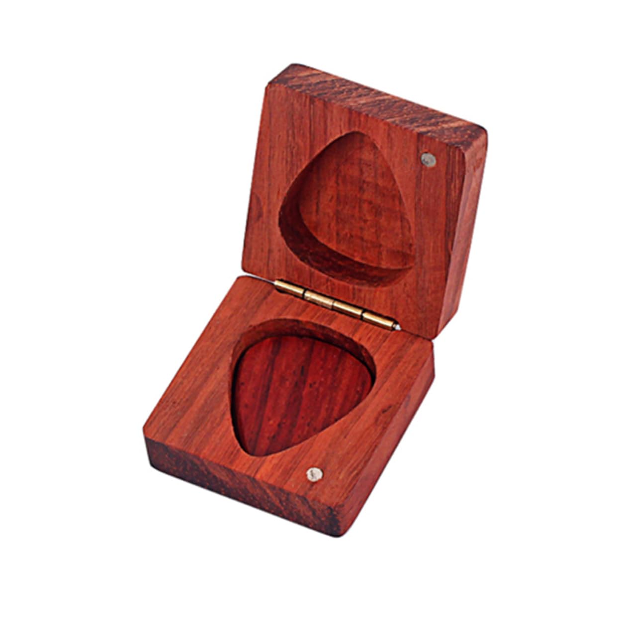 ibasenice 3er-Sets Gitarrenplektrum-etui Elegantes Palisander-aufbewahrungsetui Für Gitarrenplektren Leicht Zu Tragen 2 Stück * 3