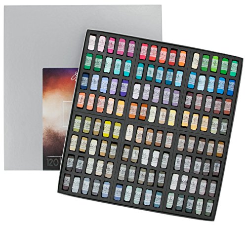 Jack Richeson Hand Rolled Soft Pastels 120 Piece Fur & Feathers Set