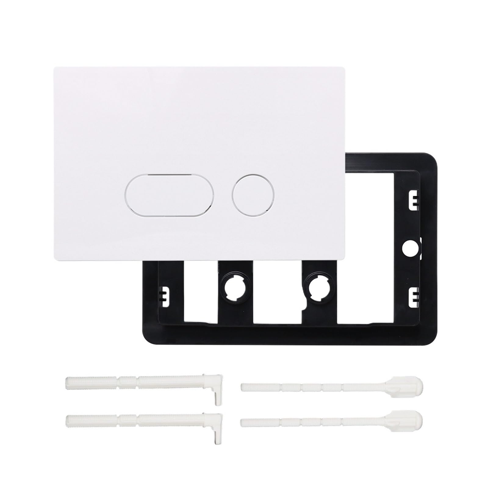 Compatible For Geberit, Doble Pulsador | Cisterna empotrada, inodoro de pared, UP300 UP320 UP180, doble botón
