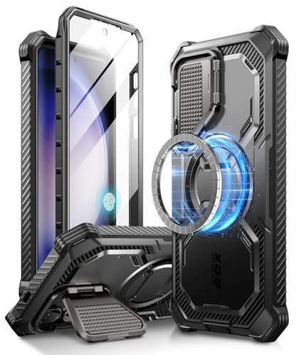 i-Blason Armorbox for Samsung Galaxy S24 Plus Case with Camera Cover Stand,...