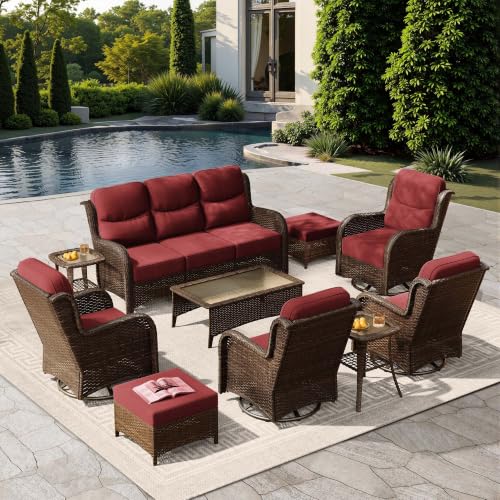 HILLGA Luxury Outdoor Patio Furniture Set