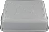 Vista 5 de Anbers Caja comercial de autobús comercial de plástico 13L/gris, lavabo de la tina, 4 paquetes