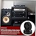 DOITOOL 4Pcs Speaker Isolation Feet Pads Durable Vibration Sound Dampening for Subwoofer Amplifier Turntable Enhance Audio Clarity Reduce Noise Interference