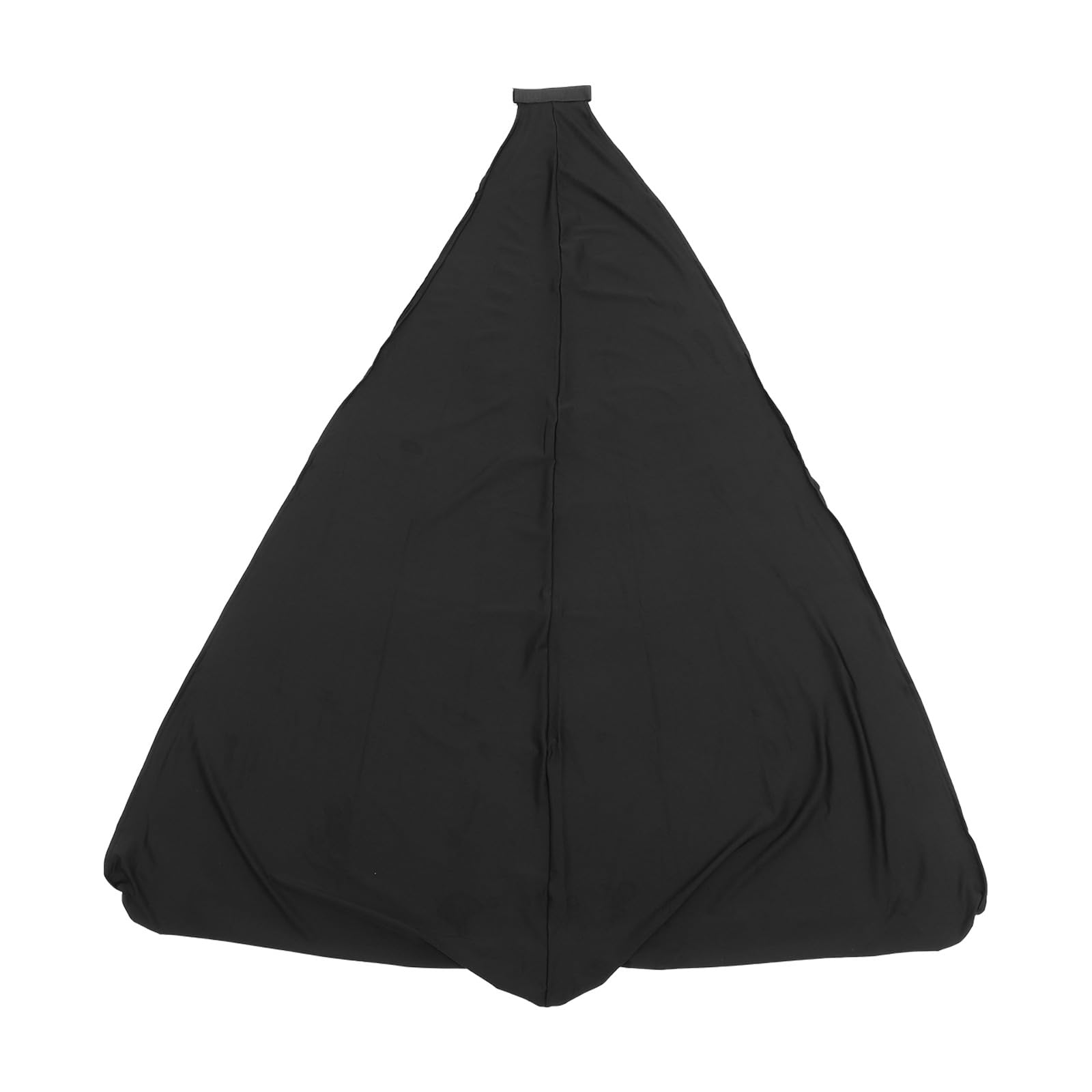 Housse pour pied d'enceinte réglable avec tissu en polyester noir résistant