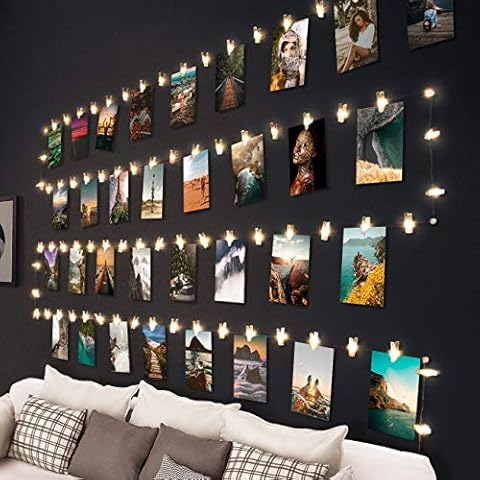 litogo Clip Cadena de Luces LED con 60 Pinzas Cover