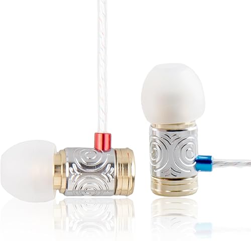 Miniatura 8 de Kinboofi TANGZU Princess ChangLe - Monitor IEM para Systerm, auriculares con cable de calidad de alta fidelidad sin micrófono, auriculares