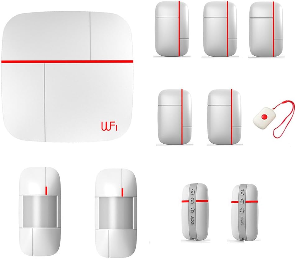 ABTO Wireless GSM and WiFi Home Security Alarm System Solution (F)
