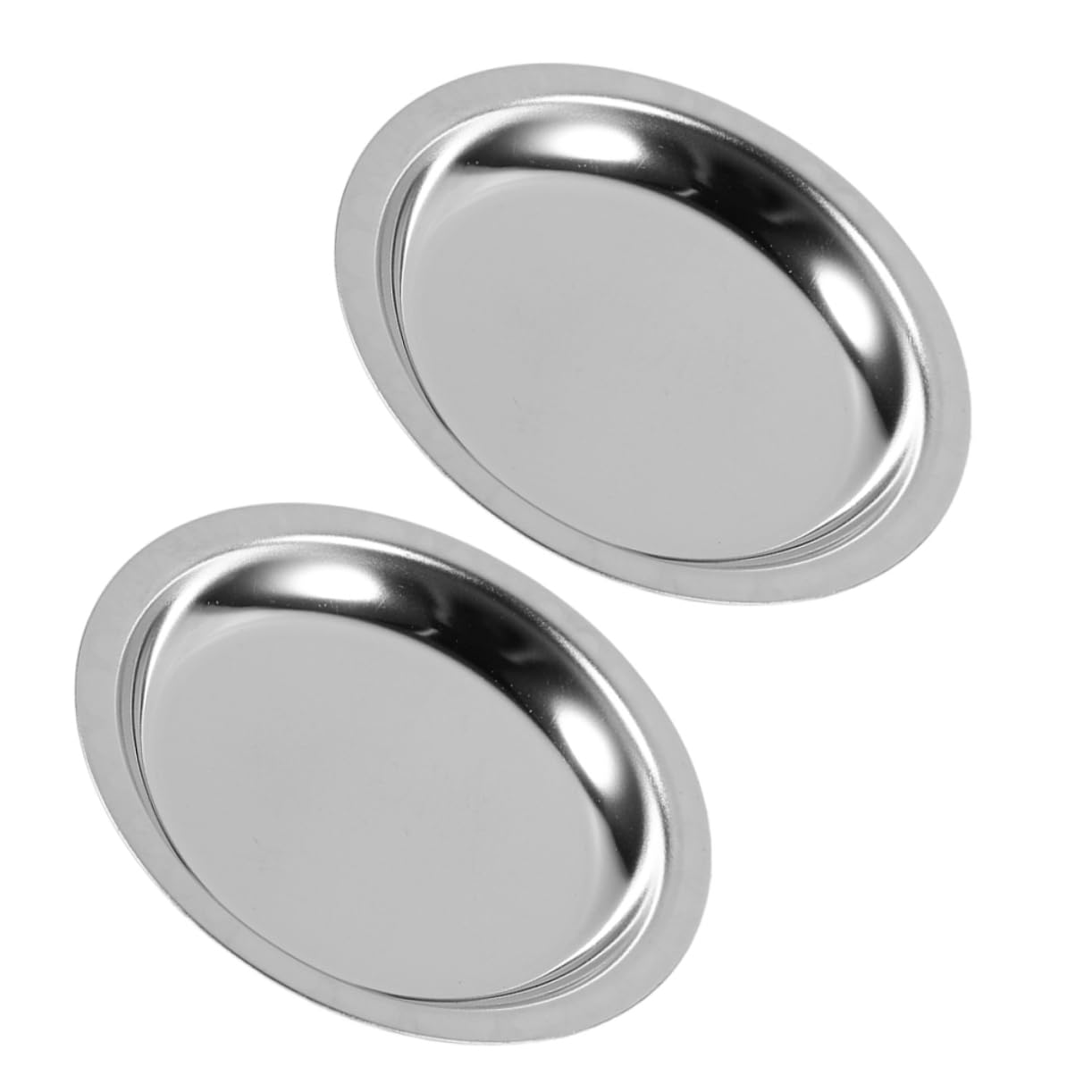 KICHOUSE 2 Pack Stainless Steel Tea Bag Tray Drip-Free Design Tea Bag Holder for Home Elegant Easy to Clean Multipurpose