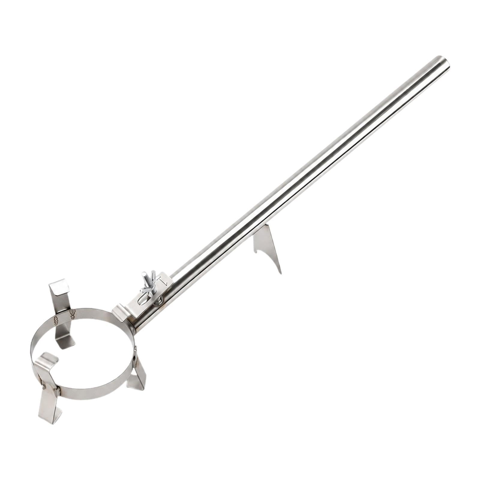 Qianly Crogiolo per Raffinazione dei Metalli, Strumento con Manico Lungo, Pratico Ed Ergonomico per Il Fai da Te, Morsetto per Crogiolo, Strumento per