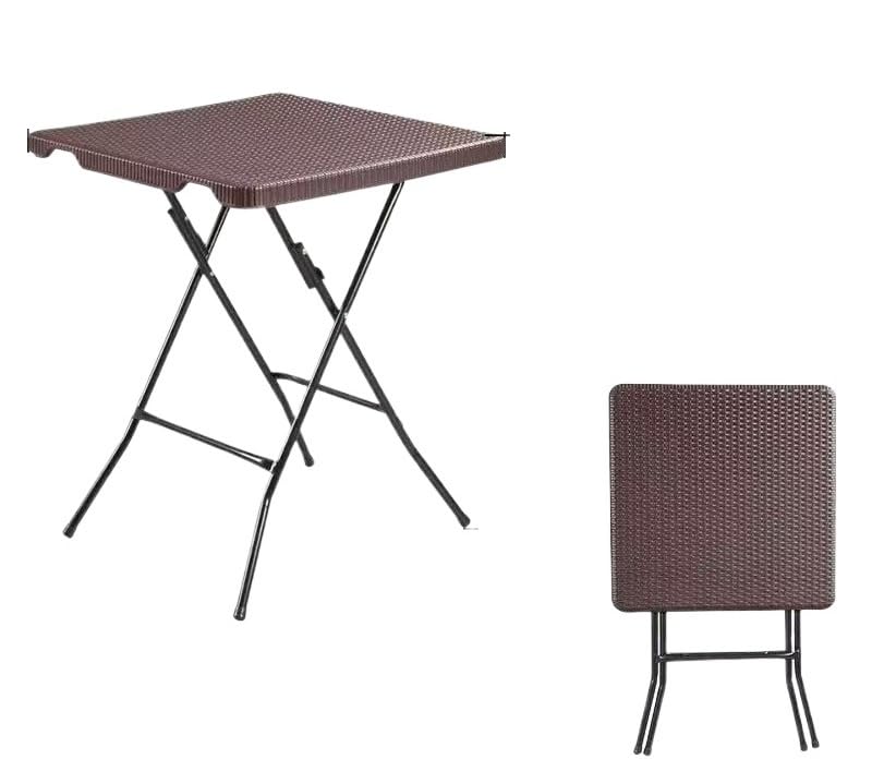 Table de camping carr&eacute;e pliante pour en finir avec le manque de place