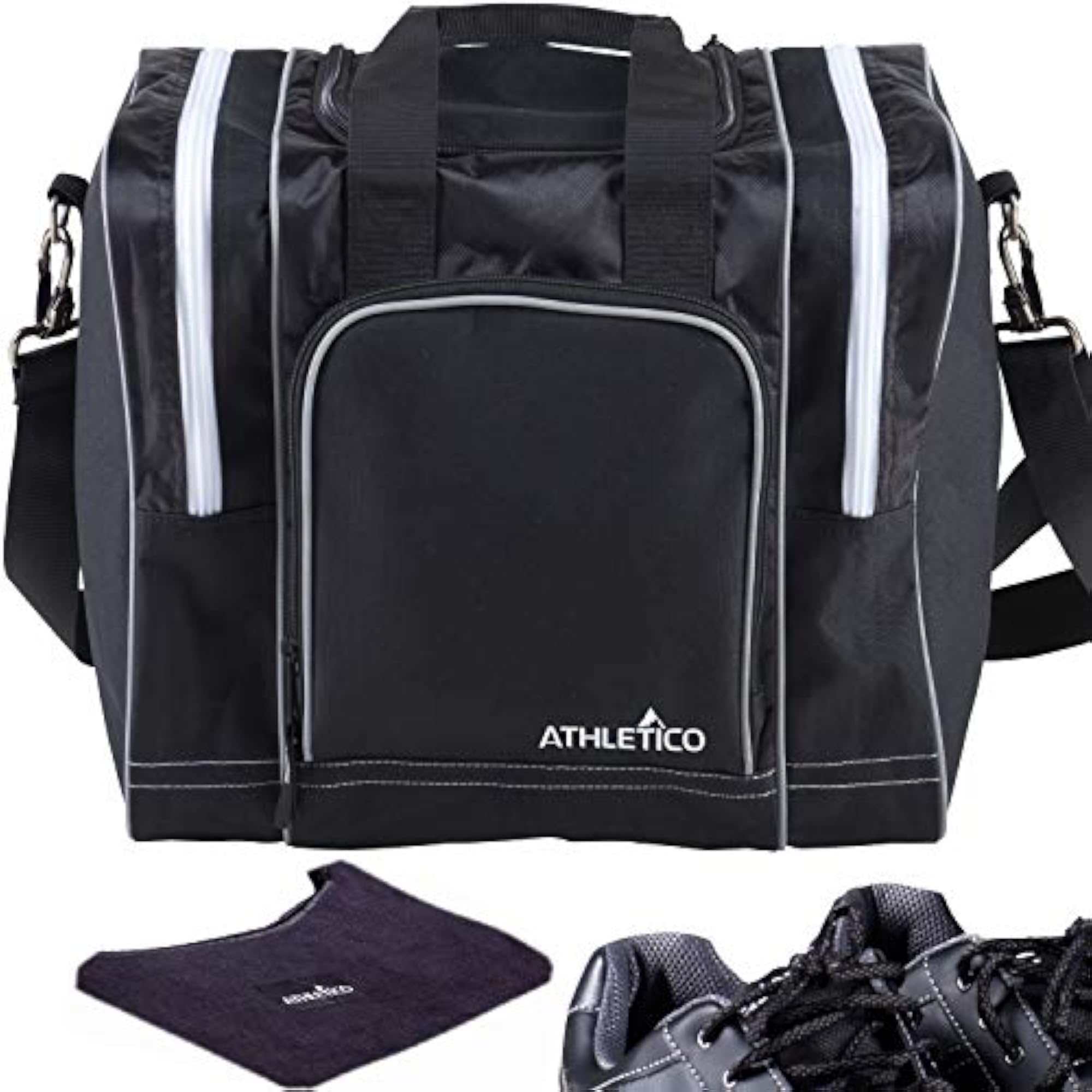 Bowling Bag & Seesaw Polisher Bundle - Single Ball Tote Bag